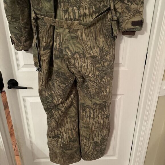 Vintage 10X Gore-Tex Rainwear Men's Hunting Coveralls W/hood Camo USA Realtree M - Picture 12 of 16